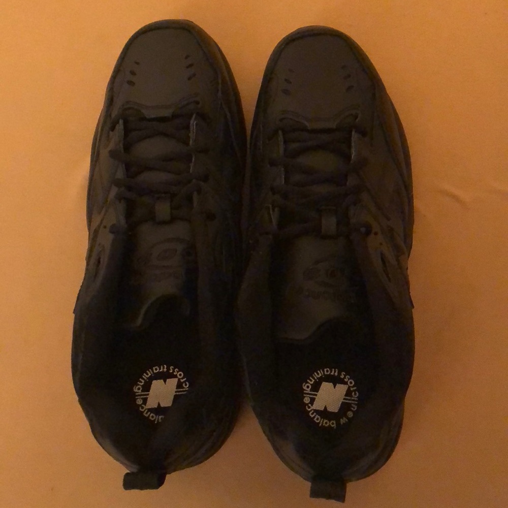 NEW BALANCE men’s 608 V4 BLACK training shoe NWOT - Picture 5 of 6